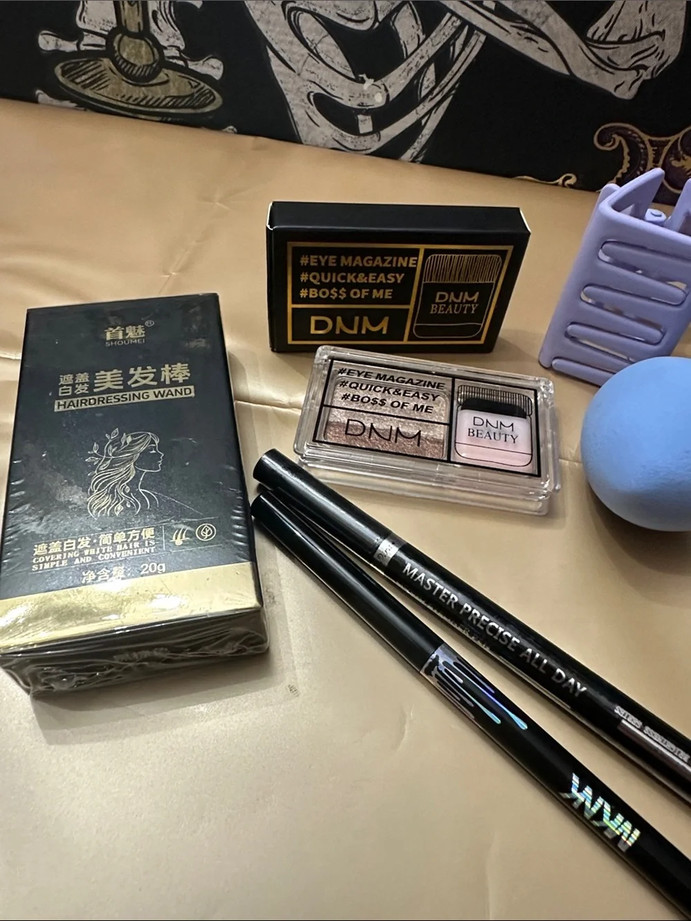 BUNDLE!Eye Magazine Eyeshadow Palette - Pink & Champagne Shades makeup bundle